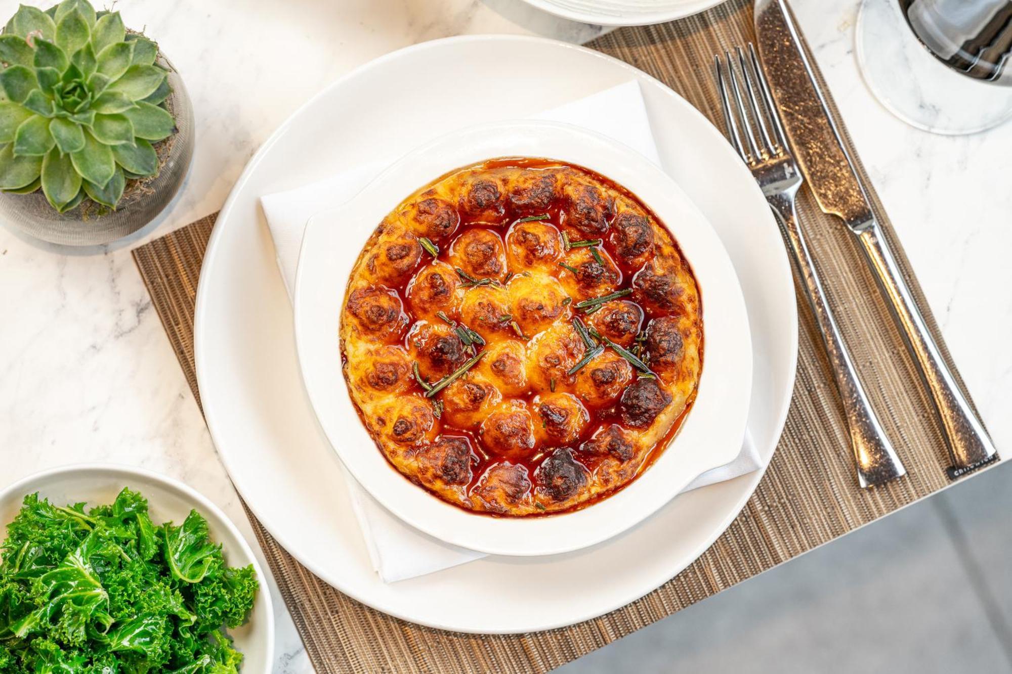 Royal Garden Hotel London Exterior photo A prepared egg bake