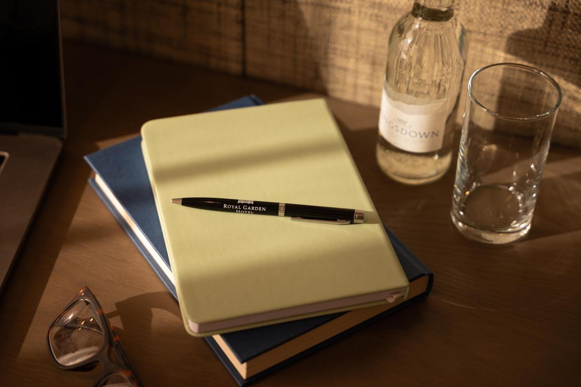 Royal Garden Hotel London Exterior photo A pen on a notebook